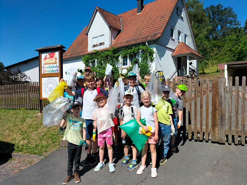 Aktion "Sauberhafter Schulweg"