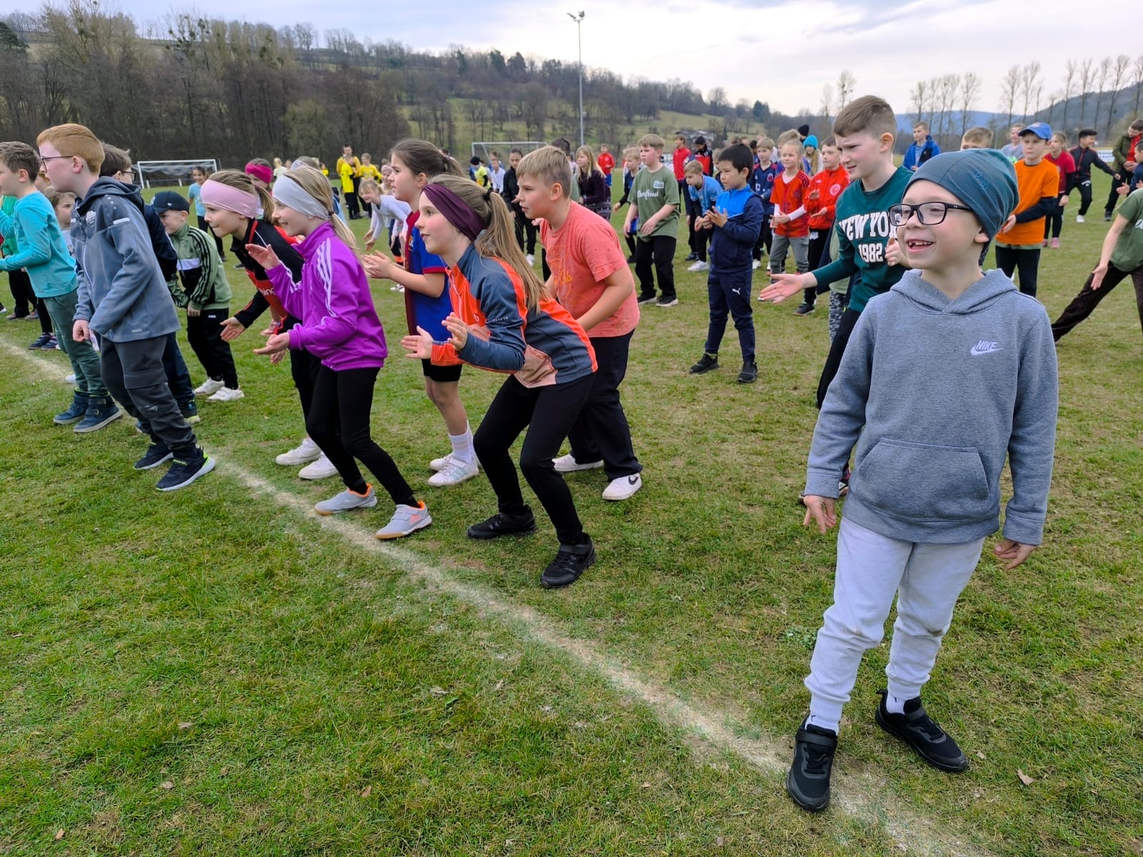Erfolgreicher Spendenlauf an der Verbundschule Sinntal