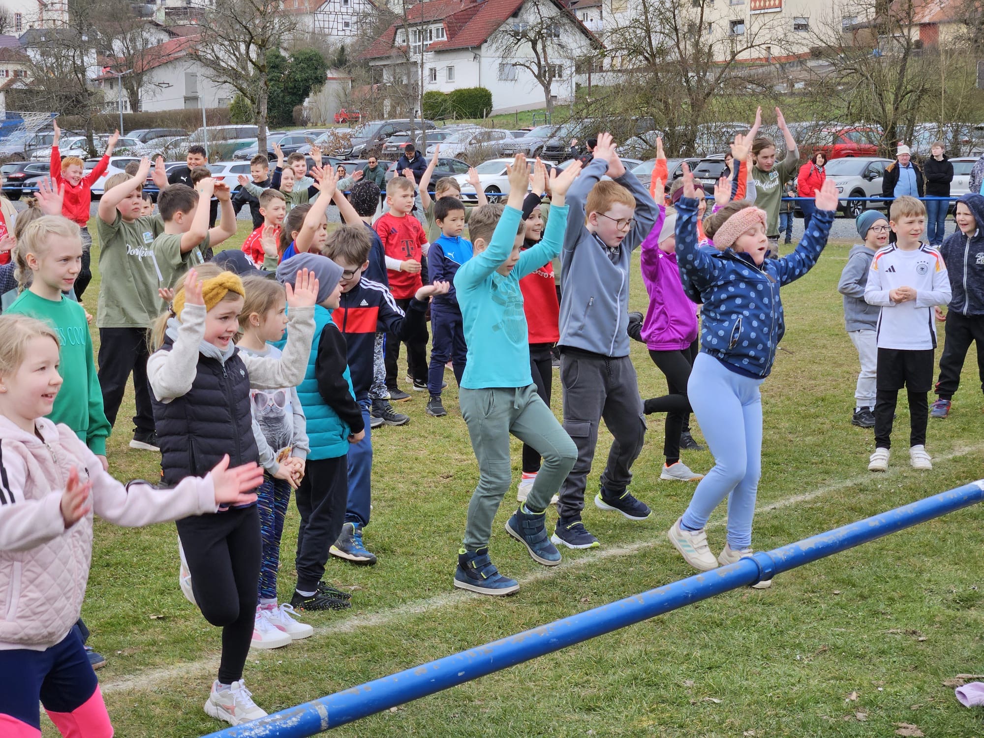 Erfolgreicher Spendenlauf an der Verbundschule Sinntal